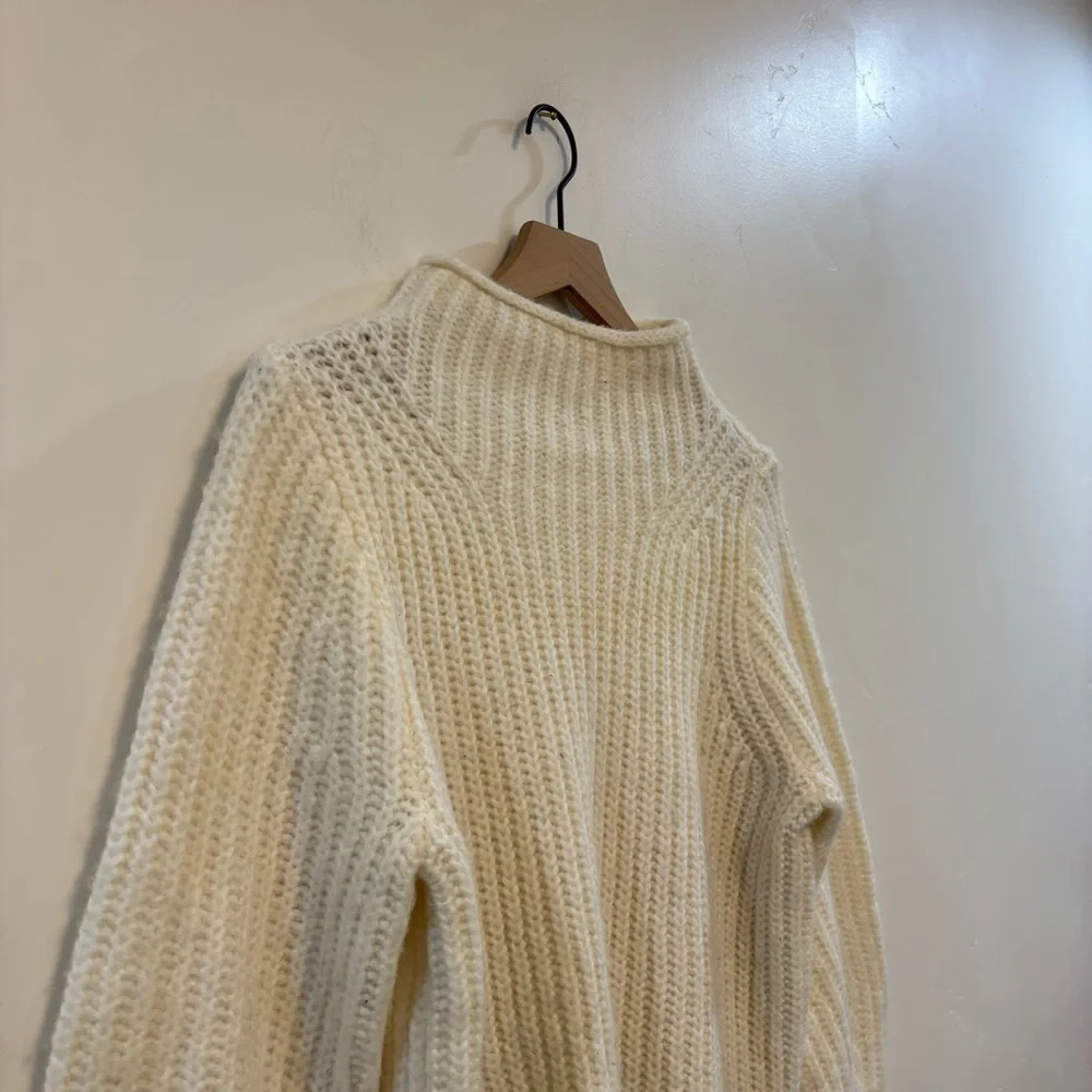 MADEWELL Loretto Mockneck Pullover Sweater